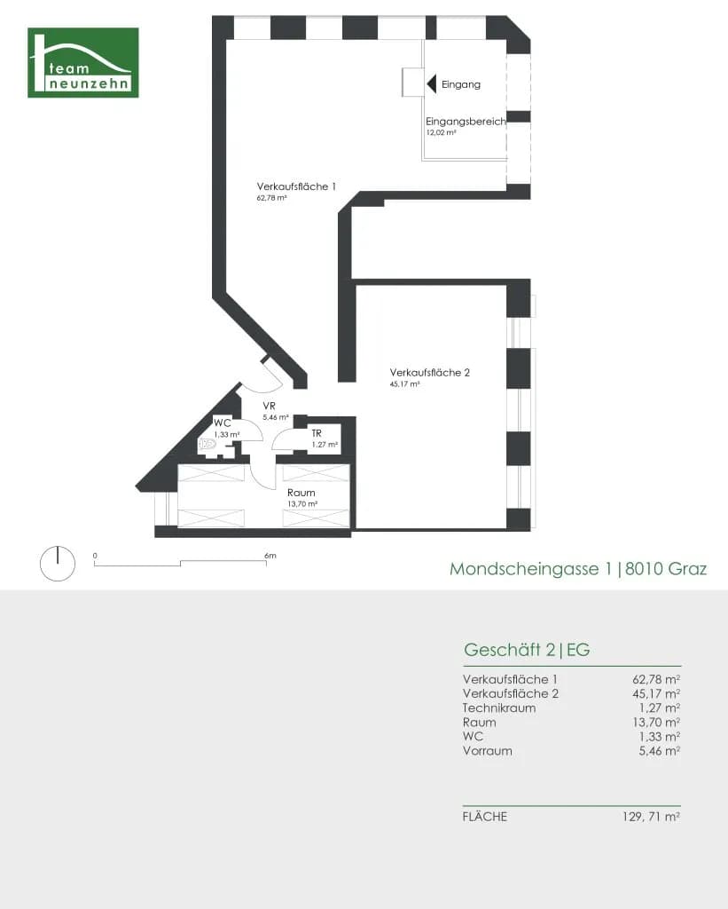 Gewerbeimmobilie mieten in Graz – 130 m², € 2.960 – Bild 7 von 7