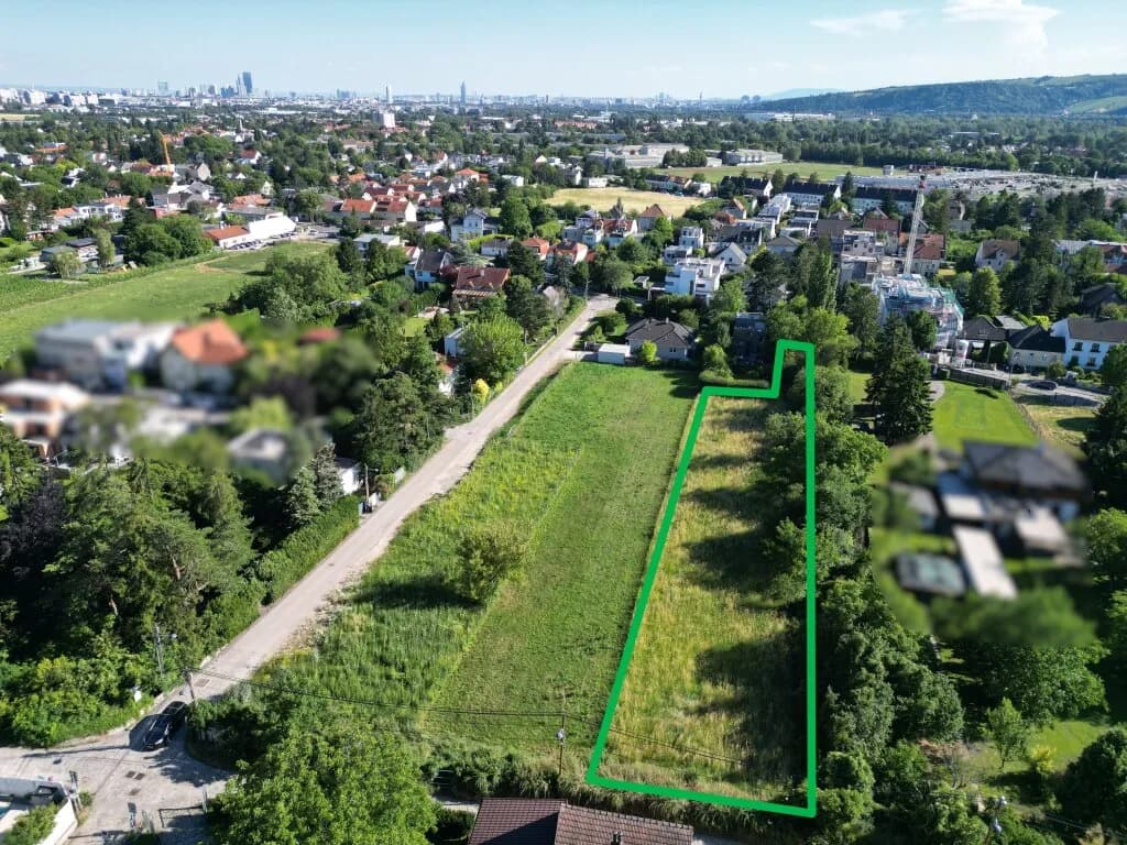 Grundstück kaufen in Wien – 1 769 m², € 745.000