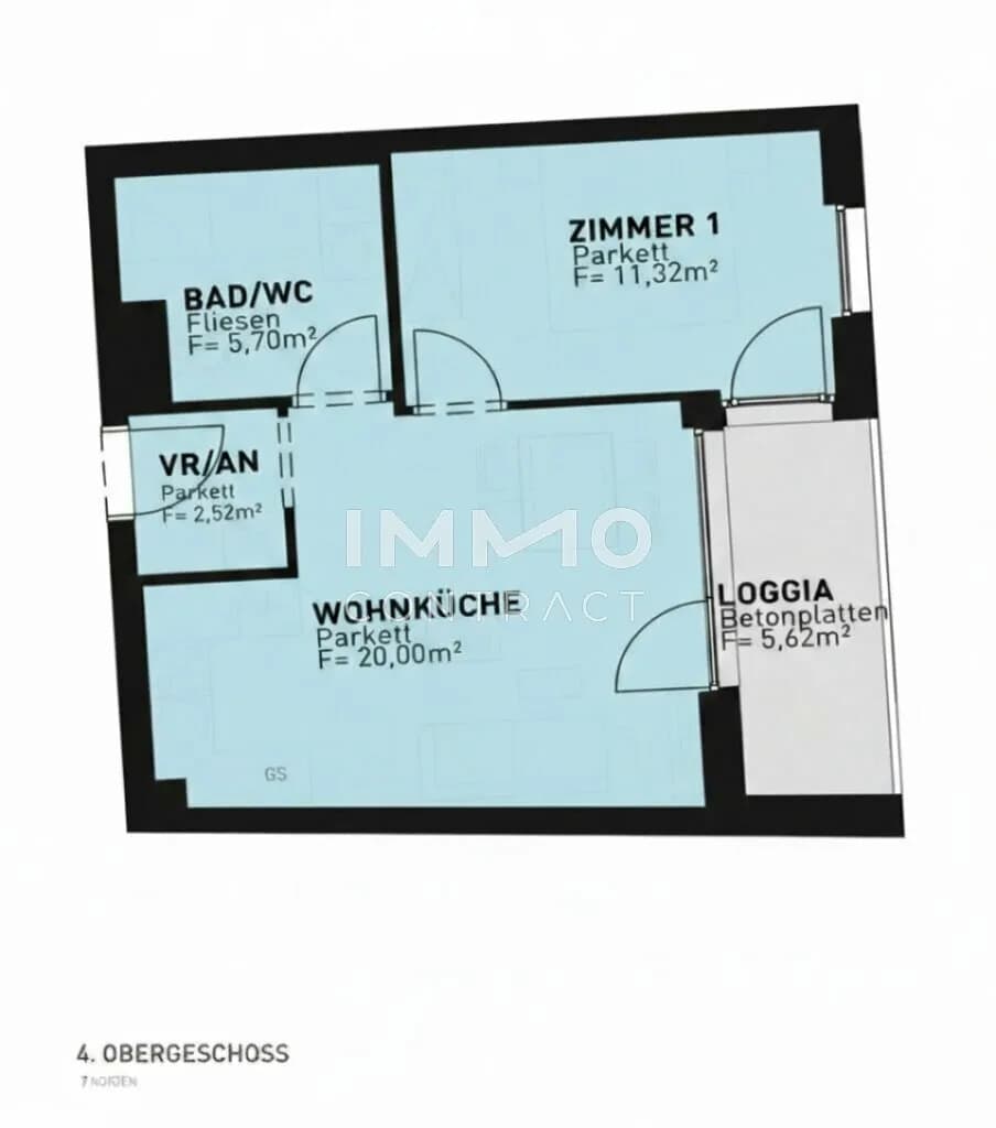 2-Zimmer-Wohnung kaufen in Wien – 39,48 m², € 329.500 – Bild 11 von 11