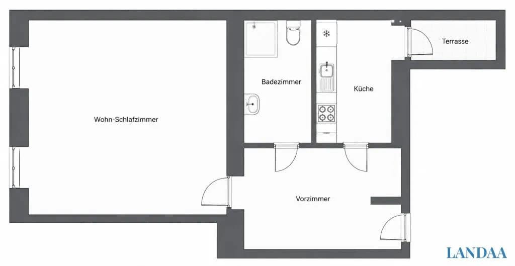 1-Zimmer-Wohnung kaufen in Wien – 51,23 m², € 349.000 – Bild 14 von 14