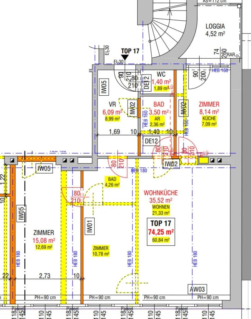 3-Zimmer-Wohnung kaufen in Wien – 74,25 m², € 579.000 – Bild 10 von 10