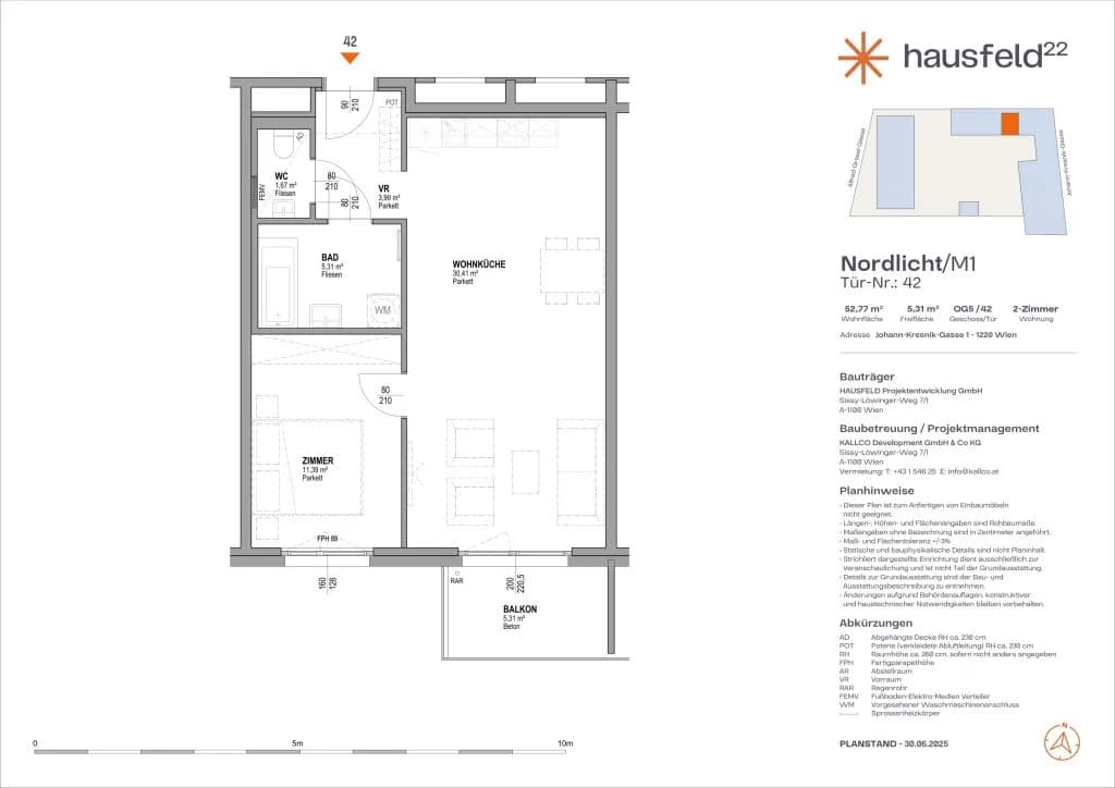 2-Zimmer-Wohnung mieten in Wien – 52,77 m², € 1.040 – Bild 18 von 18