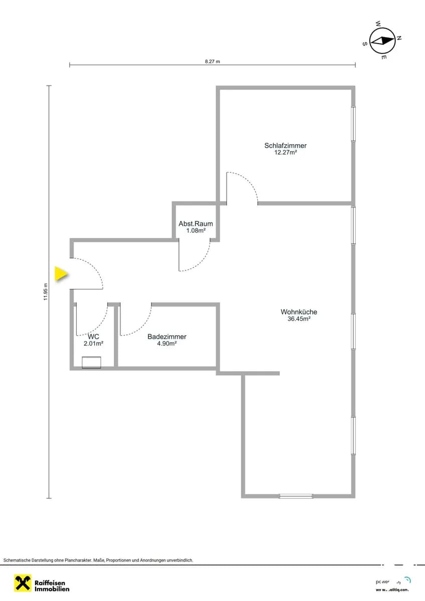 2-Zimmer-Wohnung kaufen in Scheibbs – 60,1 m², € 164.139 – Bild 15 von 15