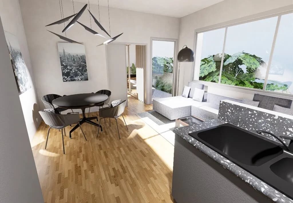 2-Zimmer-Wohnung kaufen in Villach – 59,44 m², € 351.464 – Bild 4 von 8