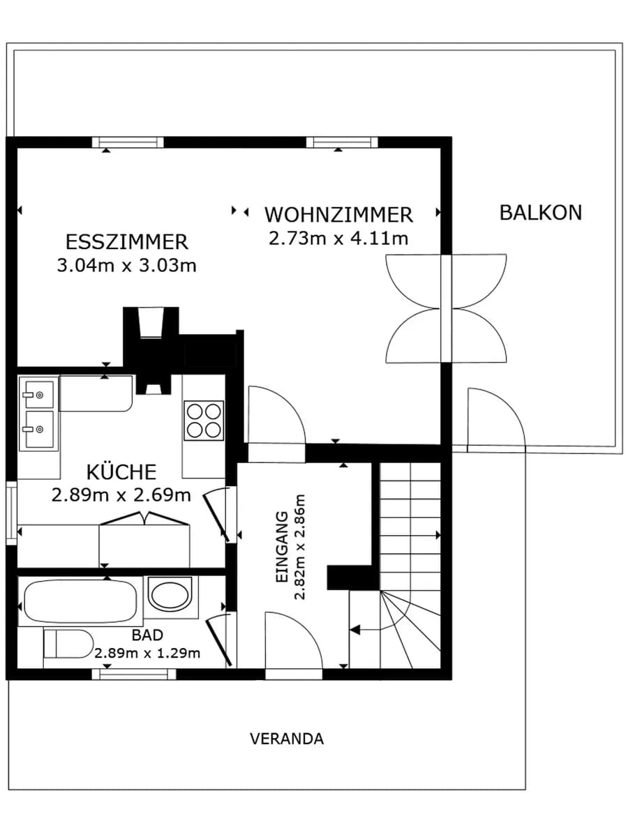 4-Zimmer-Haus kaufen in Innsbruck-Land – 70 m², € 987.500 – Bild 10 von 11