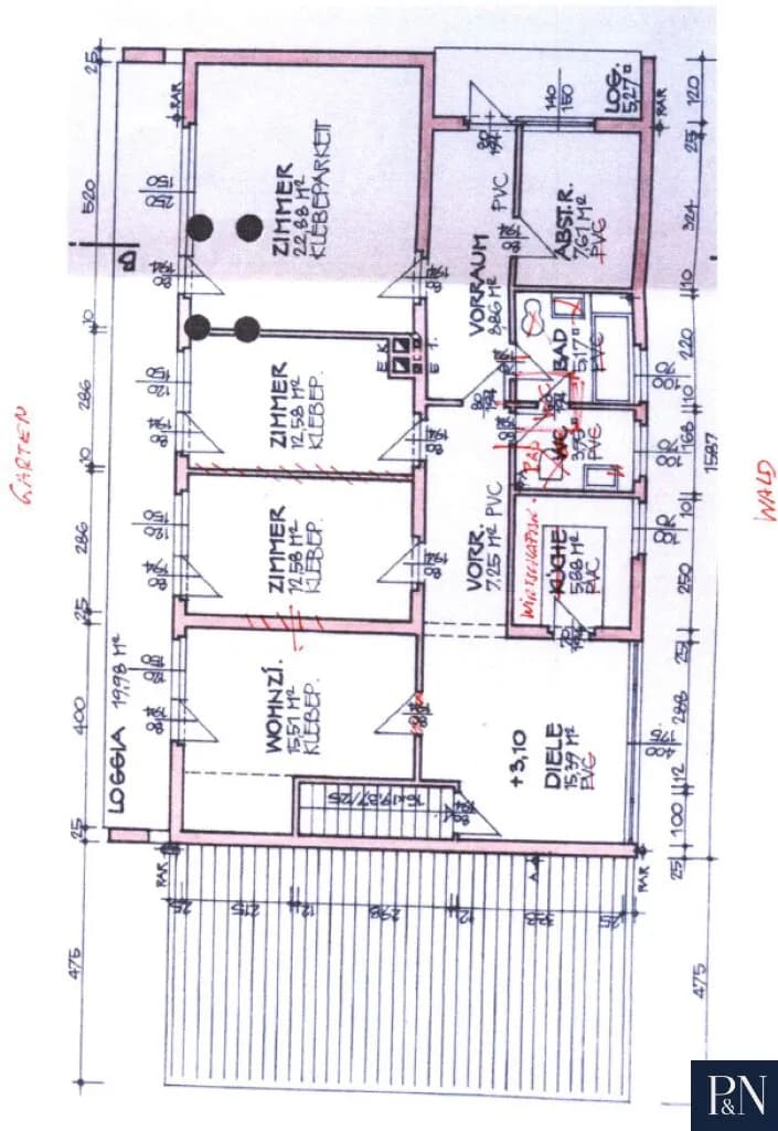 6-Zimmer-Haus mieten in Mödling – 390 m², € 2.500 – Bild 29 von 30