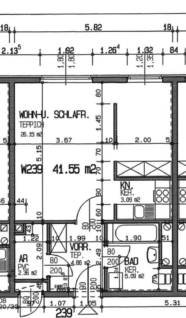 1-Zimmer-Wohnung kaufen in Wien – 41,55 m², € 182.000 – Bild 9 von 9