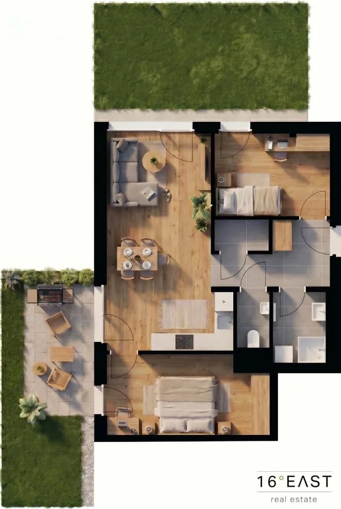 3-Zimmer-Wohnung kaufen in Wien – 63,87 m², € 419.895 – Bild 3 von 8