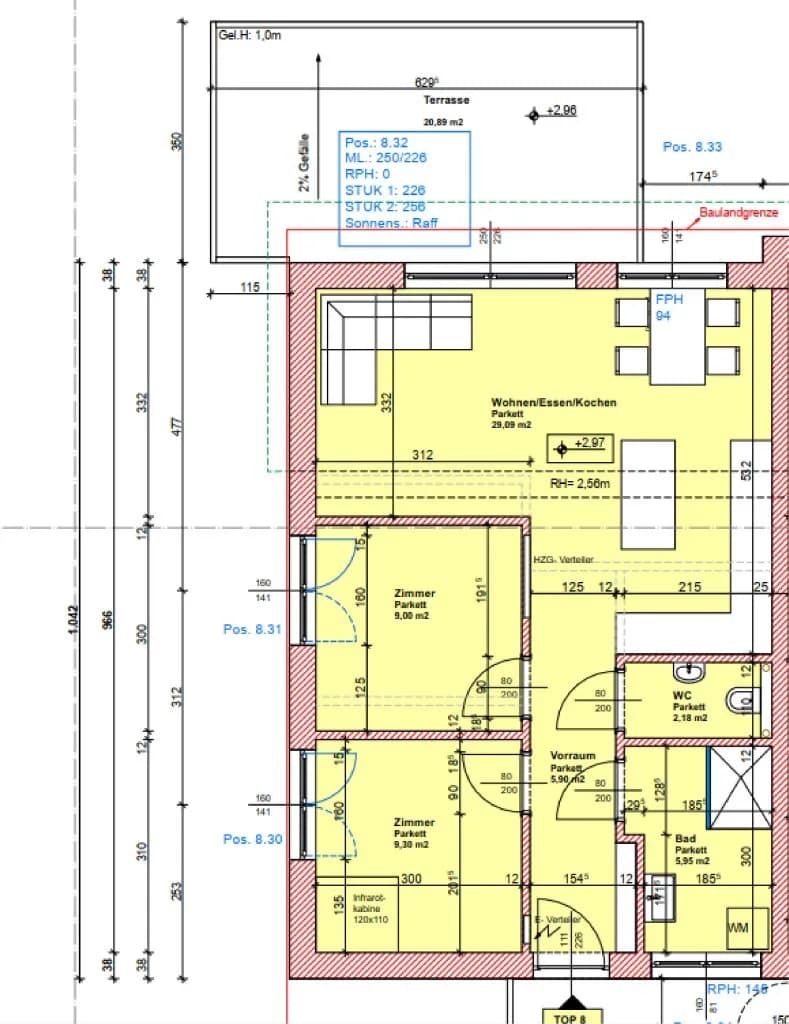 3-Zimmer-Wohnung kaufen in Leibnitz – 61 m², € 249.000 – Bild 8 von 8