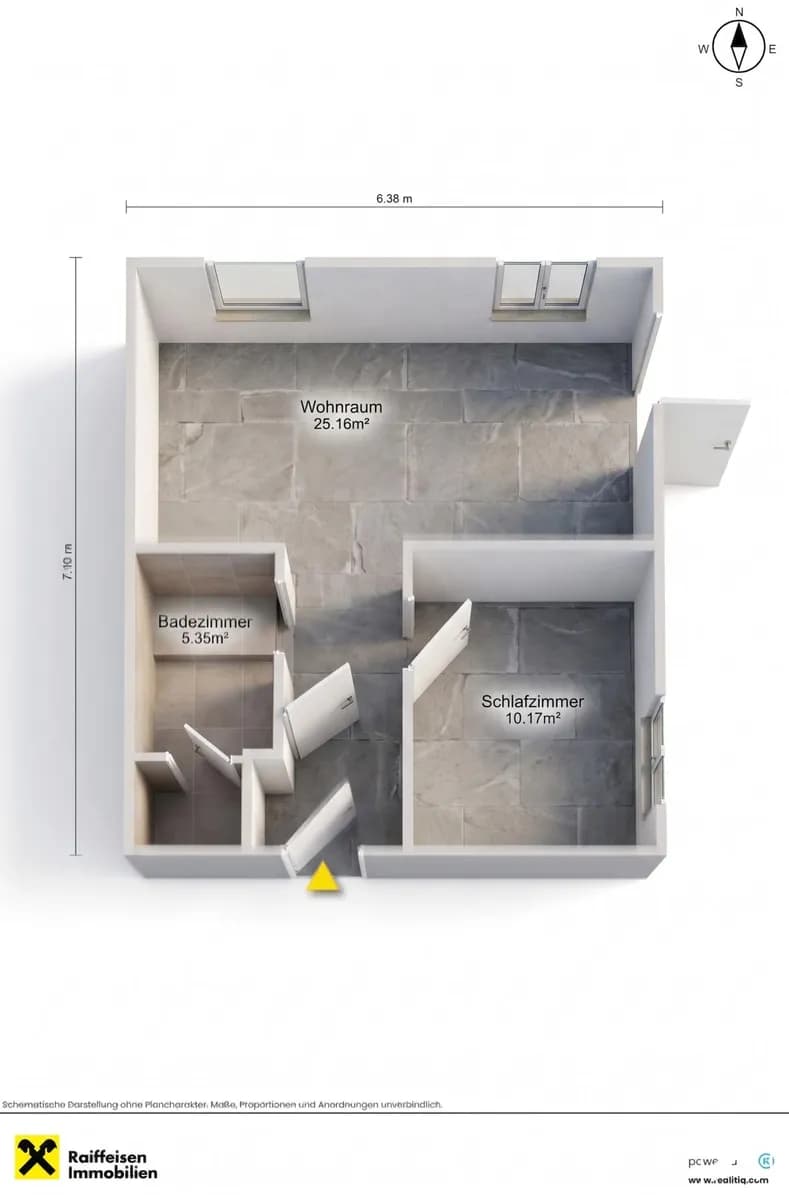 2-Zimmer-Wohnung kaufen in Scheibbs – 41,83 m², € 130.438 – Bild 14 von 14