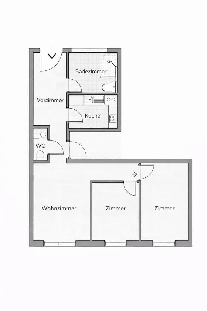 3-Zimmer-Wohnung kaufen in Wien – 67 m², € 349.000 – Bild 26 von 26