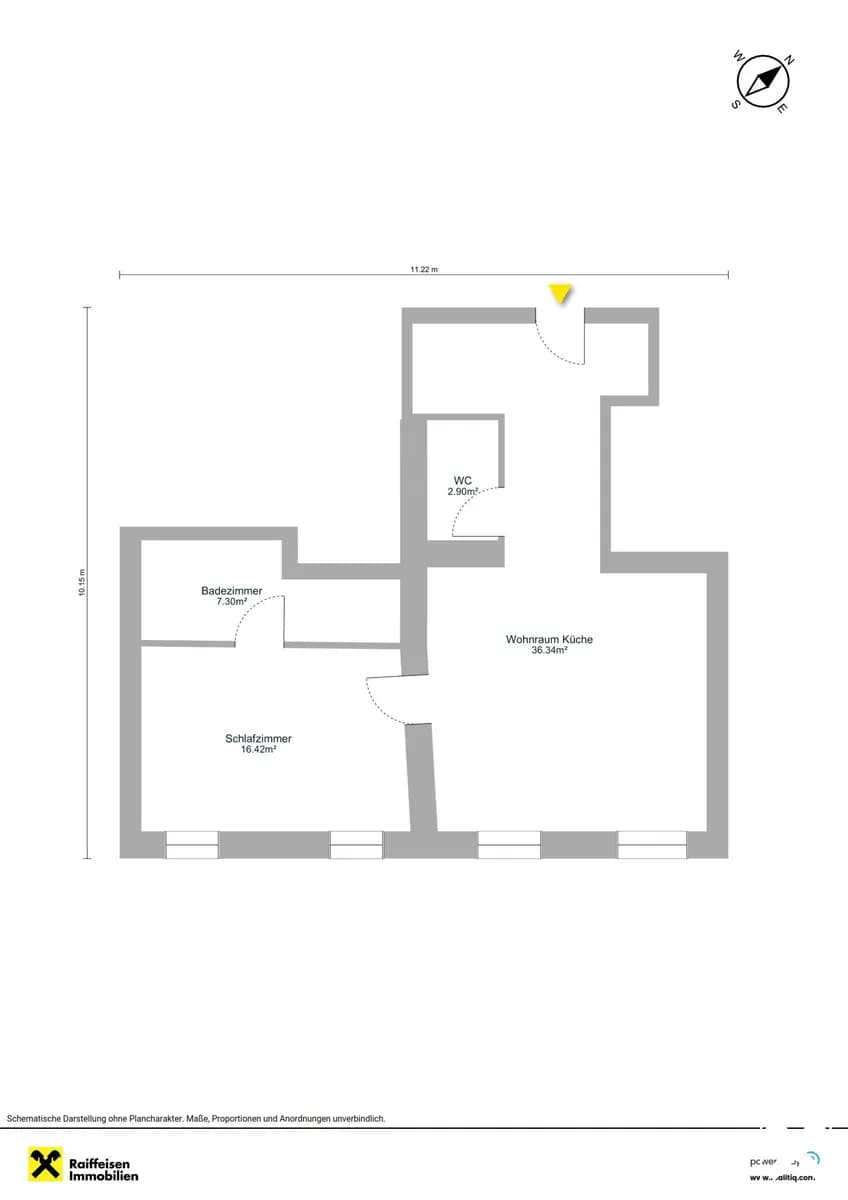 2-Zimmer-Wohnung kaufen in Scheibbs – 69,34 m², € 195.249 – Bild 11 von 12