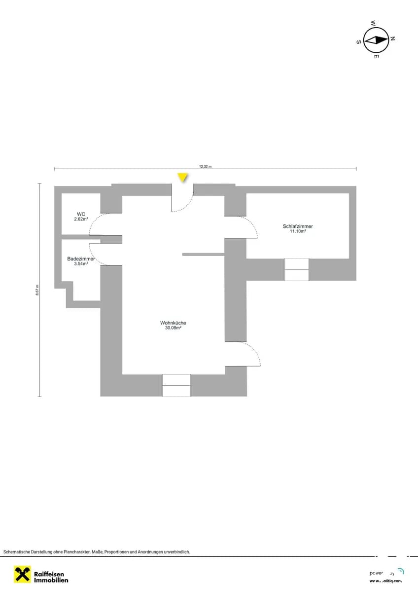 2-Zimmer-Wohnung kaufen in Scheibbs – 51,45 m², € 148.584 – Bild 11 von 11