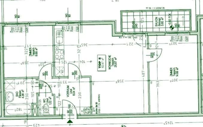 3-Zimmer-Wohnung kaufen in Wien – 62,47 m², € 307.000 – Bild 5 von 5