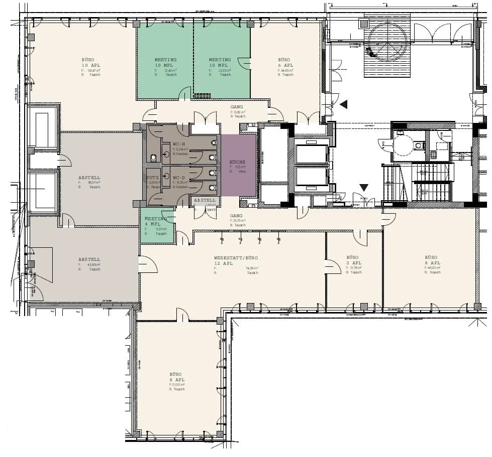 Gewerbeimmobilie mieten in Wien – 656 m², € 16 – Bild 6 von 6