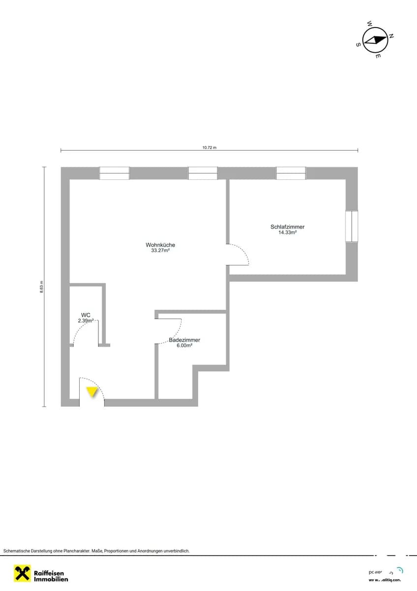 2-Zimmer-Wohnung kaufen in Scheibbs – 55,12 m², € 151.178 – Bild 11 von 12