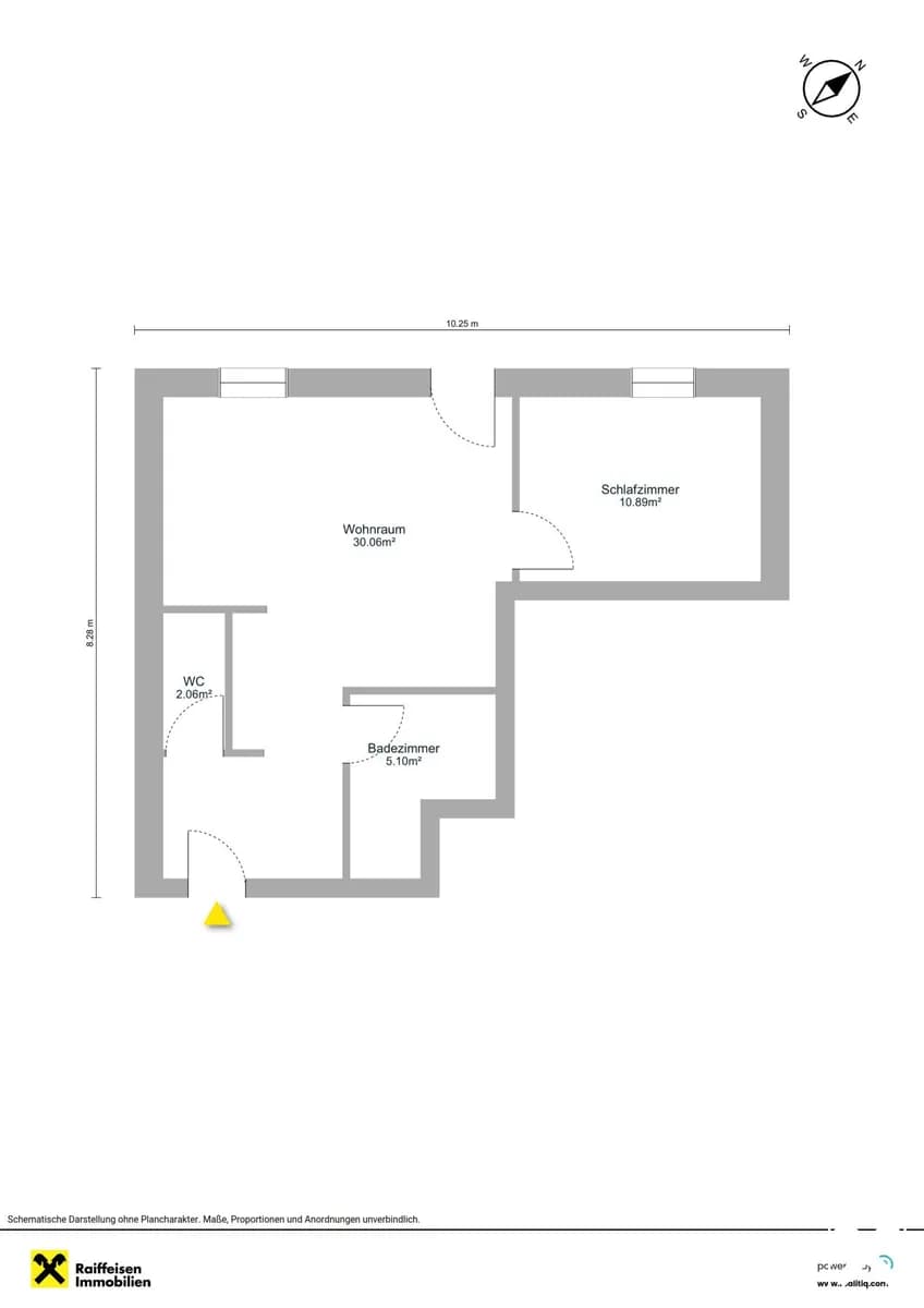 2-Zimmer-Wohnung kaufen in Scheibbs – 54,88 m², € 166.730 – Bild 11 von 12
