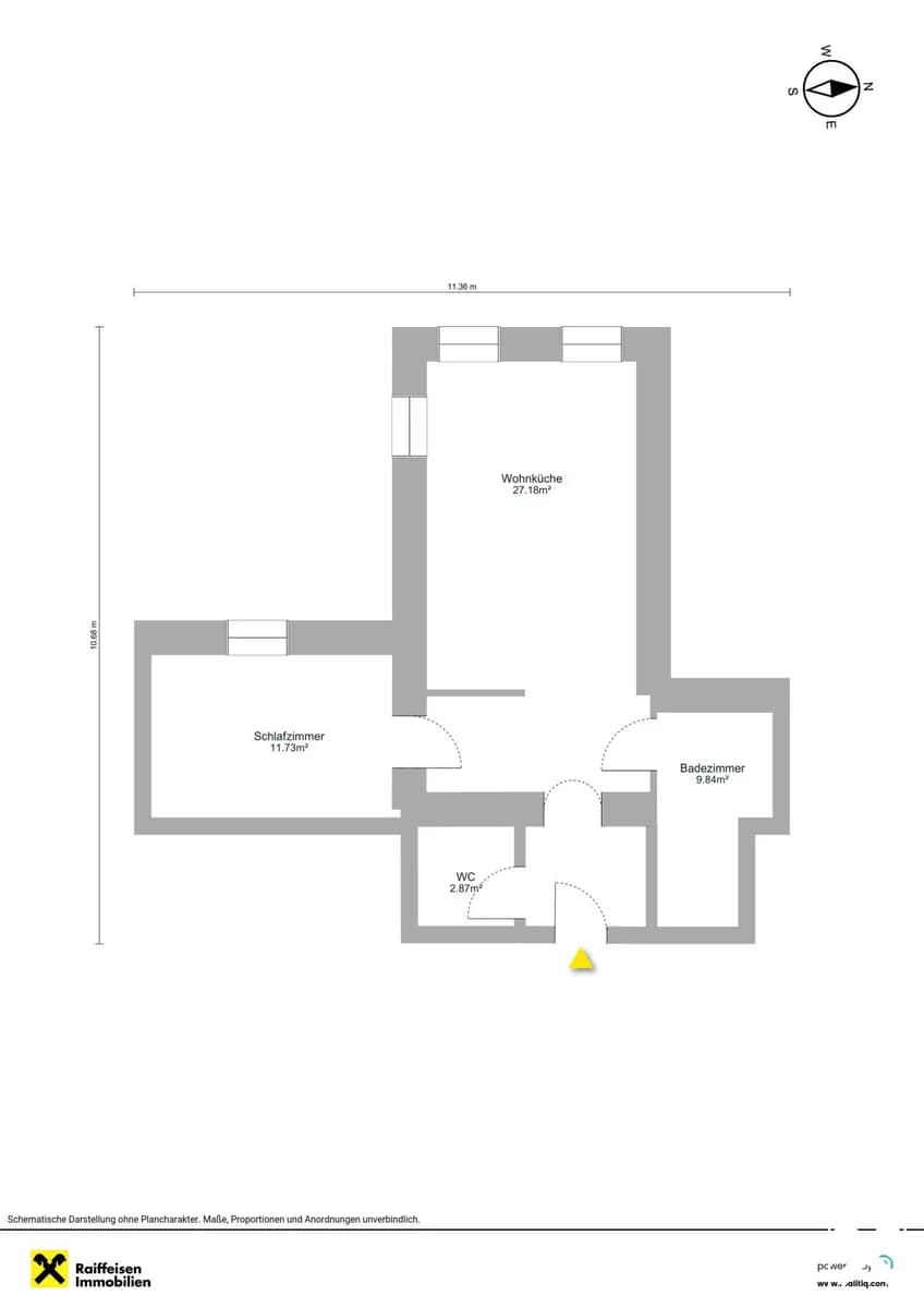 2-Zimmer-Wohnung kaufen in Scheibbs – 61,75 m², € 174.509 – Bild 11 von 12