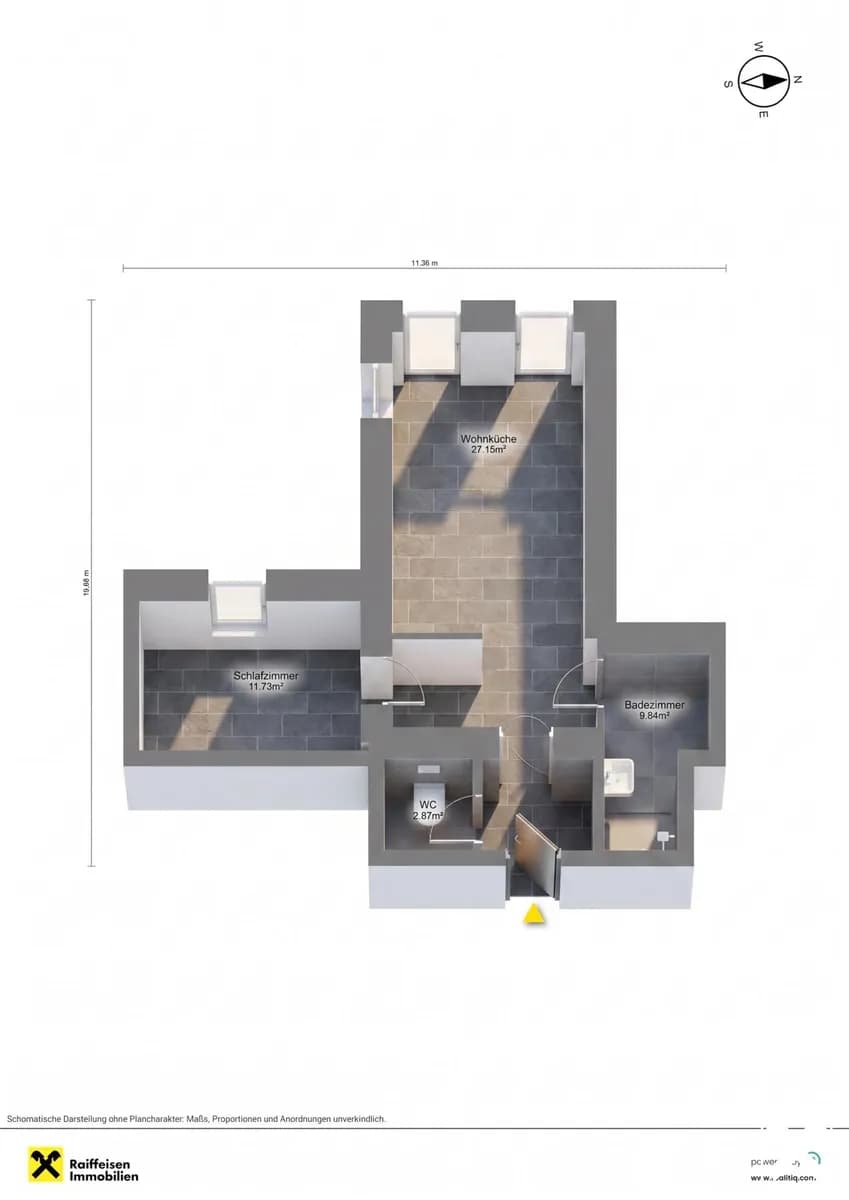 2-Zimmer-Wohnung kaufen in Scheibbs – 61,75 m², € 174.509 – Bild 12 von 12