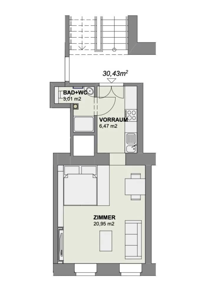 3-Zimmer-Wohnung kaufen in Wien – 70 m², € 259.000 – Bild 19 von 19