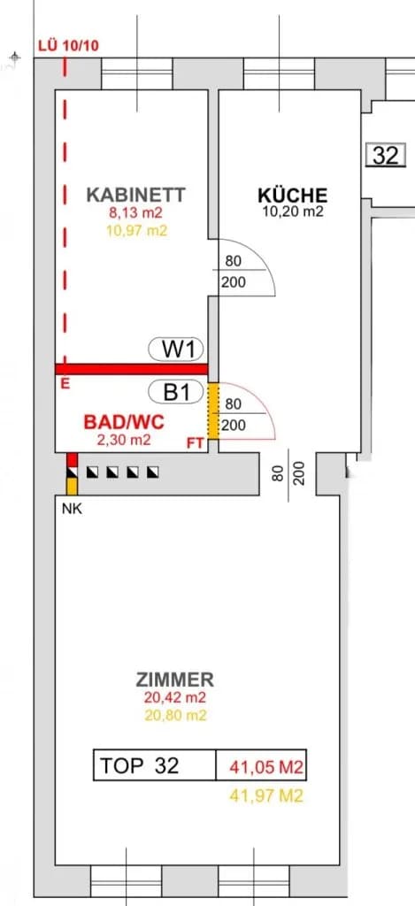 2-Zimmer-Wohnung kaufen in Wien – 41 m², € 145.000 – Bild 16 von 16
