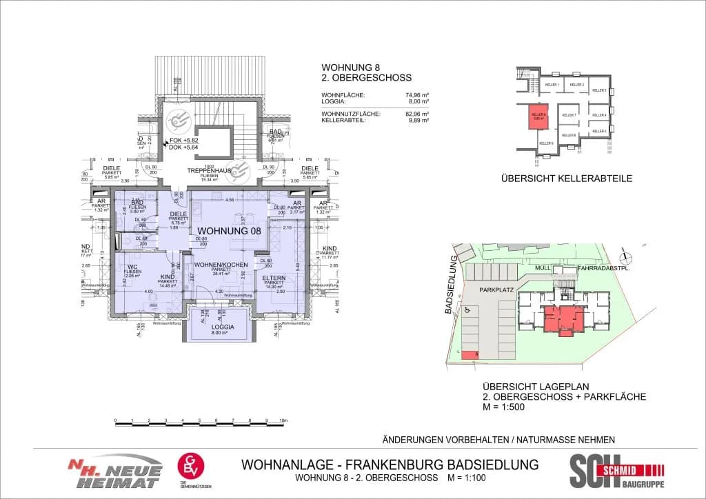 3-Zimmer-Wohnung mieten in Vöcklabruck – 82,96 m², € 811 – Bild 11 von 11