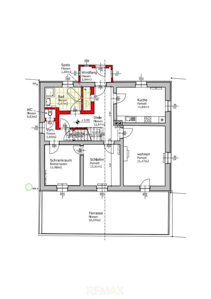 6-Zimmer-Gewerbeimmobilie kaufen in Rohrbach – 174 m², € 265.000 – Bild 16 von 18