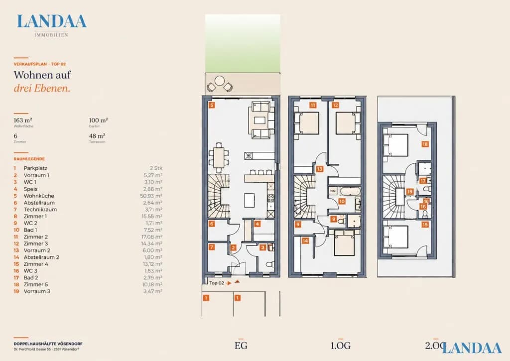 6-Zimmer-Haus mieten in Mödling – 163 m², € 3.490 – Bild 36 von 36