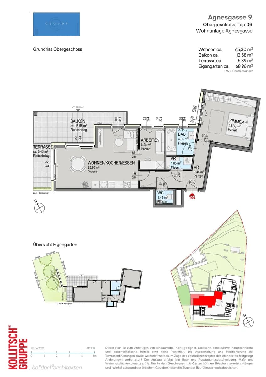2-Zimmer-Wohnung kaufen in Wien – 65,12 m², € 689.000 – Bild 2 von 18