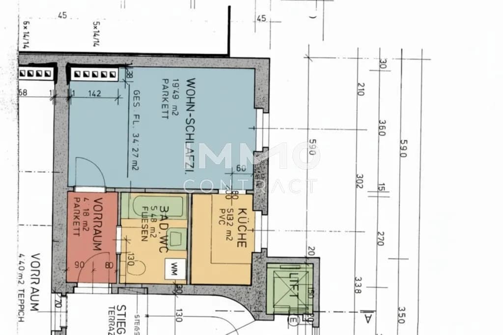 1-Zimmer-Wohnung kaufen in Linz – 34,27 m², € 139.000 – Bild 13 von 13