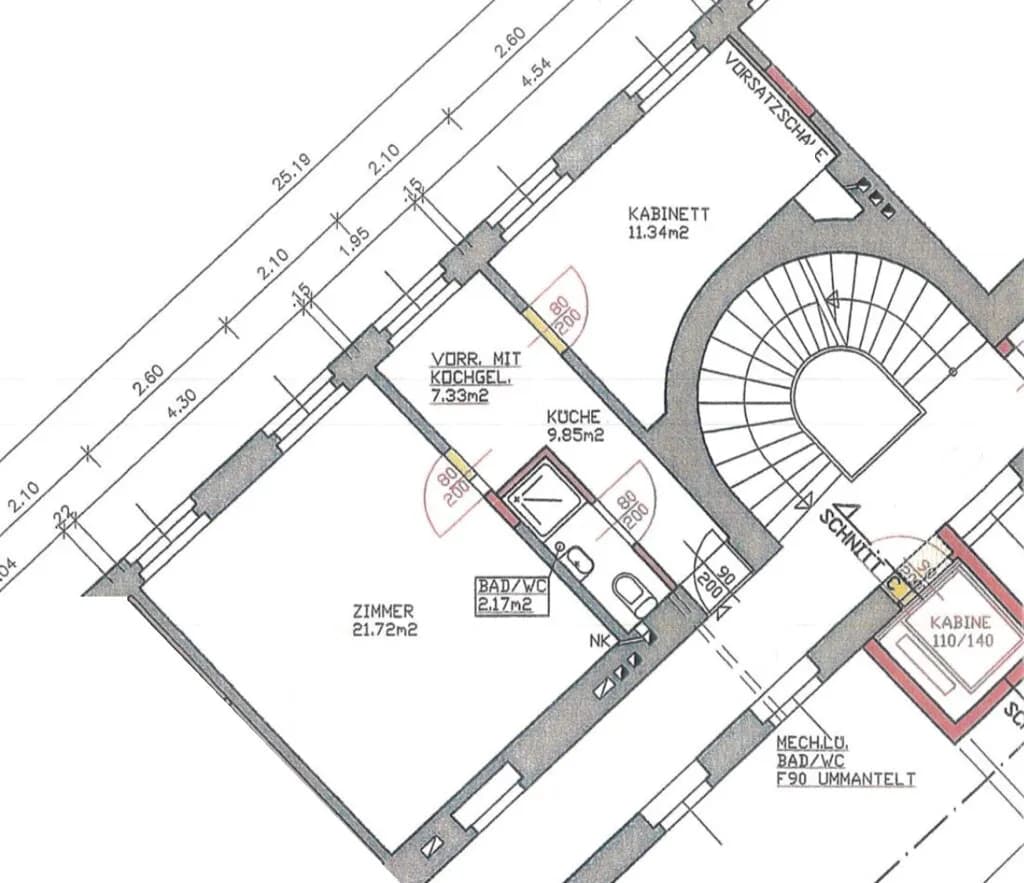 2-Zimmer-Wohnung kaufen in Wien – 42,56 m², € 199.000 – Bild 9 von 9