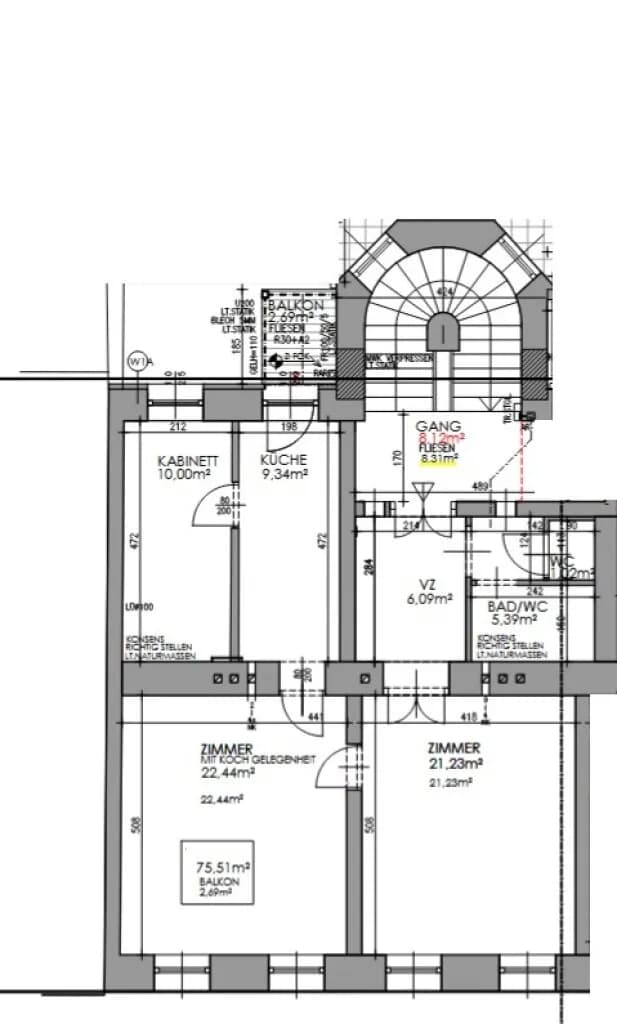 Immobilie kaufen in Wien – 75,51 m², € 227.000 – Bild 3 von 3