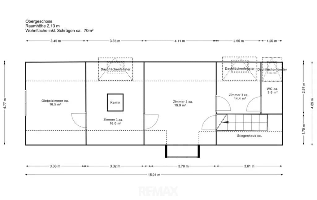 7-Zimmer-Haus kaufen in Gmünd – 138 m², € 139.000 – Bild 13 von 14