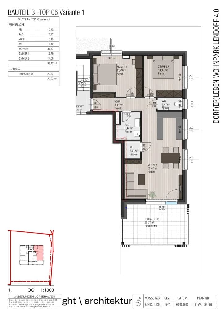 3-Zimmer-Wohnung kaufen in Spittal an der Drau – 97,15 m², € 425.000 – Bild 9 von 17