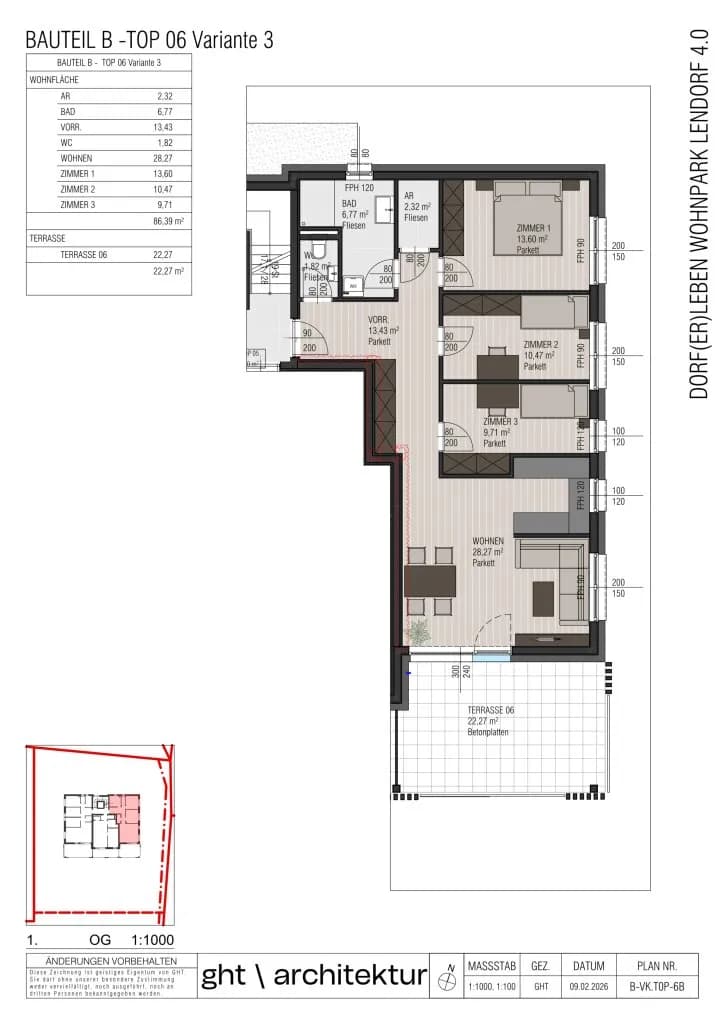3-Zimmer-Wohnung kaufen in Spittal an der Drau – 97,15 m², € 425.000 – Bild 11 von 17