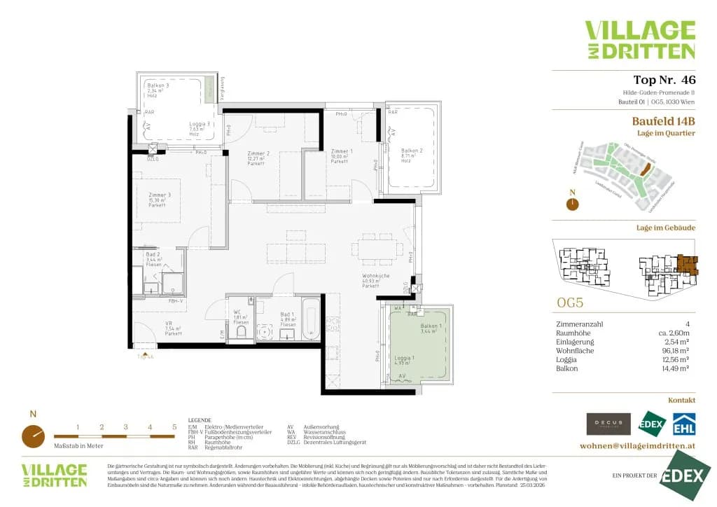4-Zimmer-Wohnung kaufen in Wien – 96,18 m², € 772.000 – Bild 9 von 9