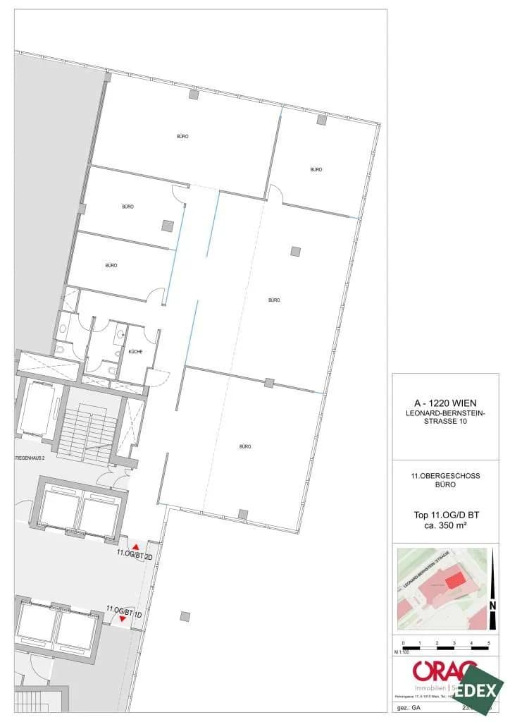 16-Zimmer-Gewerbeimmobilie mieten in Wien – 2 864 m², € 65.007 – Bild 23 von 27