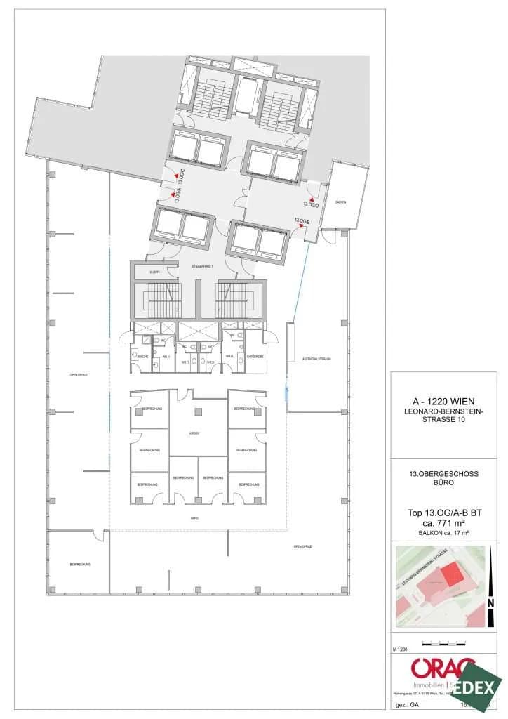 16-Zimmer-Gewerbeimmobilie mieten in Wien – 2 864 m², € 65.007 – Bild 25 von 27
