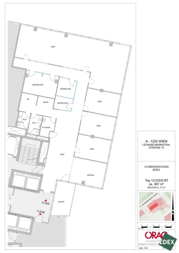 16-Zimmer-Gewerbeimmobilie mieten in Wien – 2 864 m², € 65.007 – Bild 26 von 27