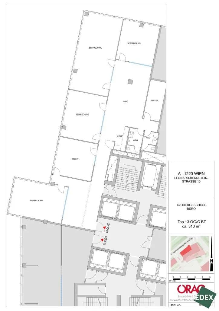 16-Zimmer-Gewerbeimmobilie mieten in Wien – 2 864 m², € 65.007 – Bild 27 von 27