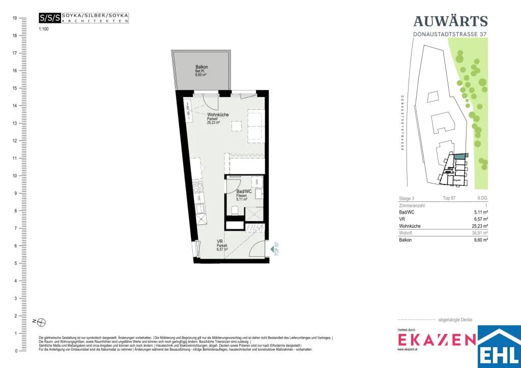 1-Zimmer-Wohnung mieten in Wien – 36,91 m², € 1.193 – Bild 20 von 20