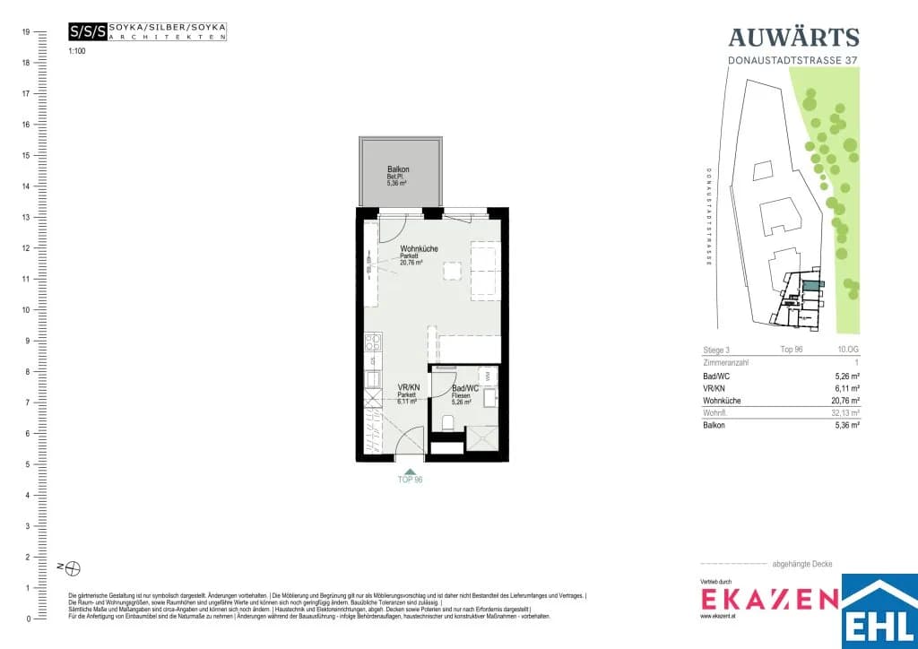 1-Zimmer-Wohnung mieten in Wien – 31,57 m², € 1.090 – Bild 20 von 20