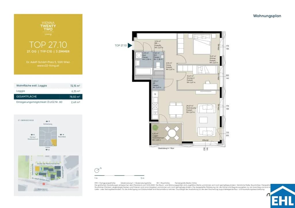 Immobilie kaufen in Wien – 72,15 m², € 606.251 – Bild 18 von 18