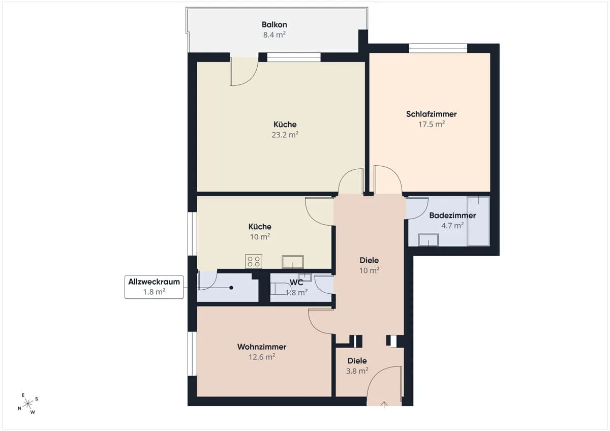 3-Zimmer-Wohnung kaufen in Villach – 87,18 m², € 219.000 – Bild 38 von 38