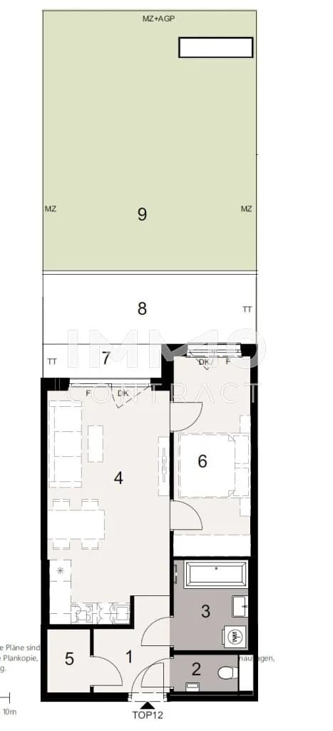 2-Zimmer-Wohnung kaufen in Wien – 47,52 m², € 383.200 – Bild 7 von 7