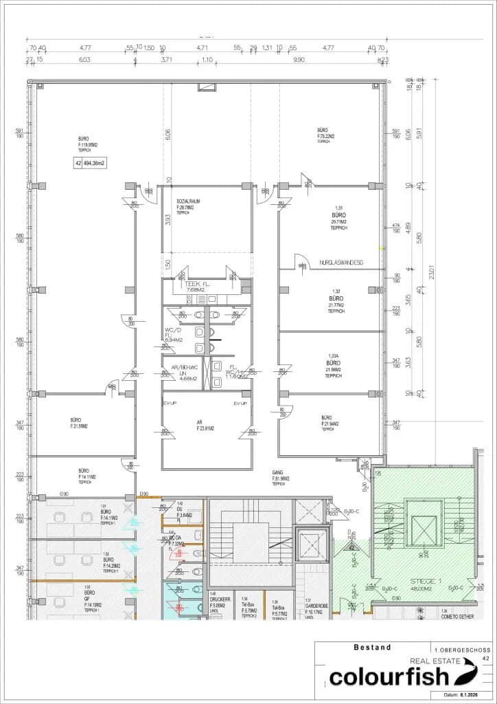 Gewerbeimmobilie mieten in Wien – 495 m², € 7.999 – Bild 6 von 6