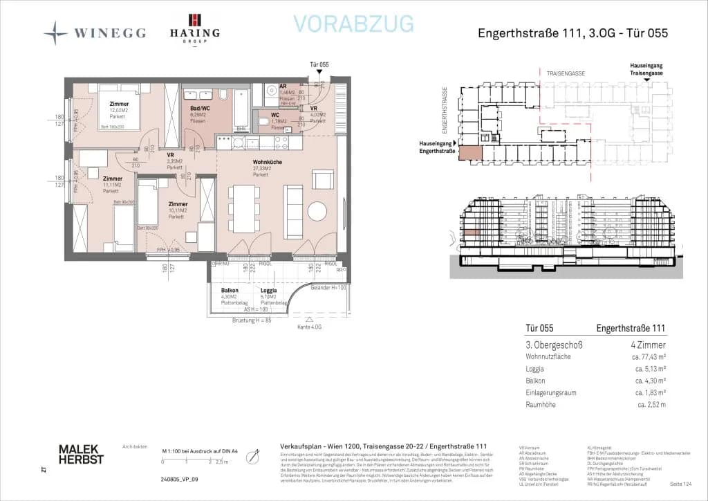 Immobilie kaufen in Wien – 77,43 m², € 460.900 – Bild 14 von 14