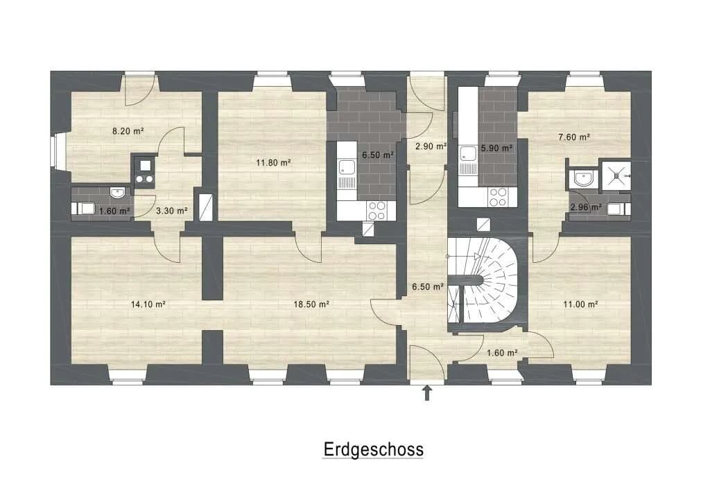 13-Zimmer-Immobilie kaufen in Hollabrunn – 303,8 m², € 330.000 – Bild 15 von 17