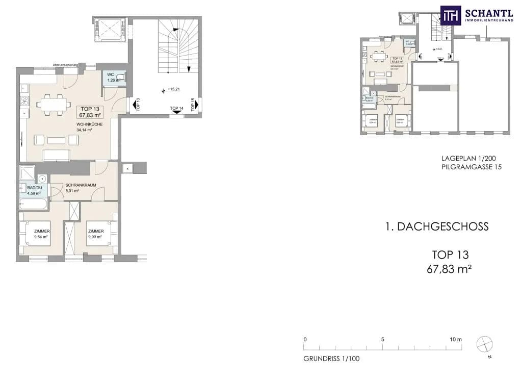 3-Zimmer-Wohnung kaufen in Wien – 67,83 m², € 549.000 – Bild 29 von 30