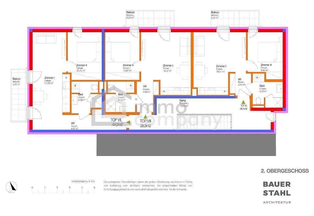 2-Zimmer-Wohnung kaufen in Linz – 37 m², € 175.000 – Bild 6 von 8